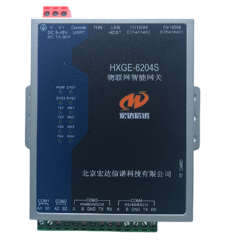 HXGE-6204M工業通信網關